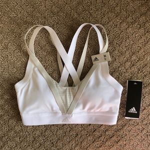 NWT Adidas All Me Framing Sports Bra